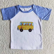 Boy short sleeve back to school t-shirt