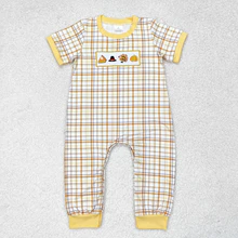 Boys Thanksgiving Turkey Shirt Checkered Pants Clothes Sets