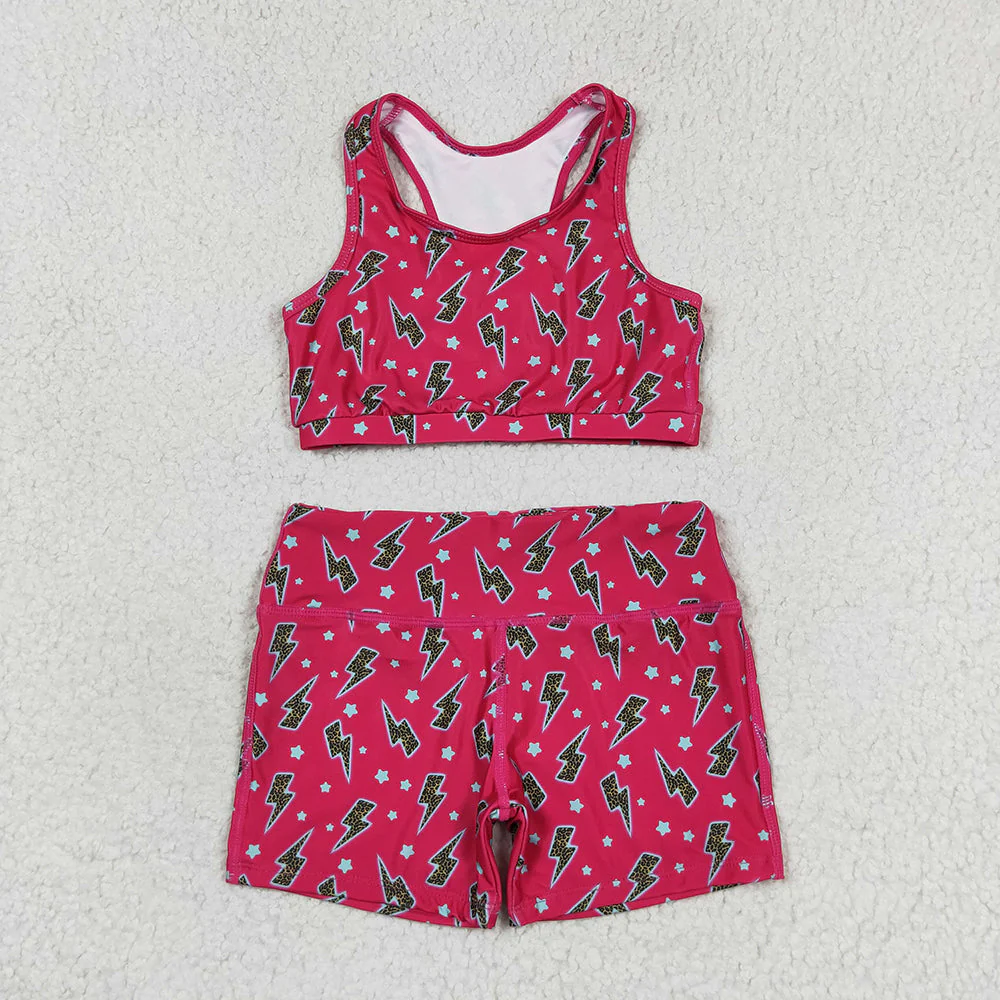 Crop Tops Shorts Sibling Clothes Sets