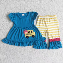 Embroidery design back to school outfit