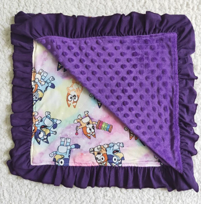 Cartoon Girl toddler blanket