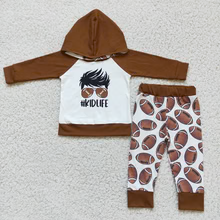 Kidlife football hoodie sets