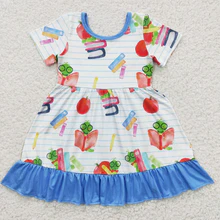 Apple design girls back to school dress