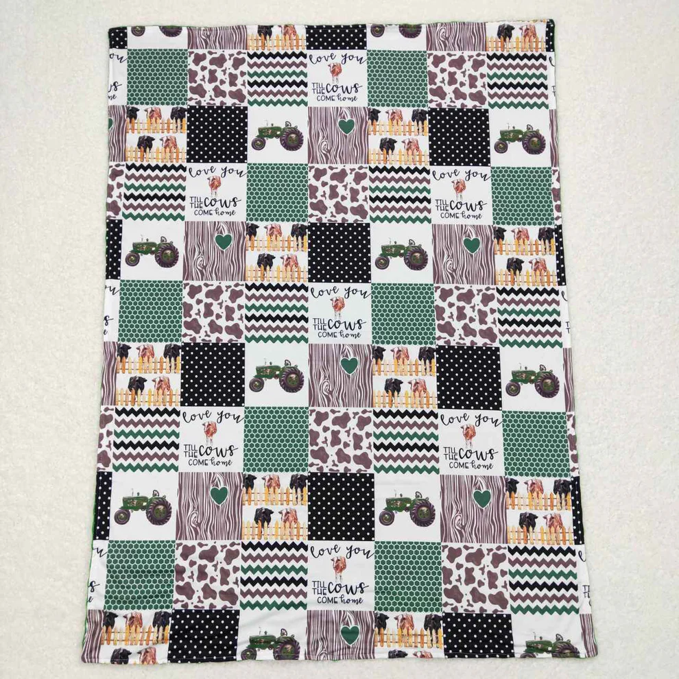 Tractor Toddler blanket